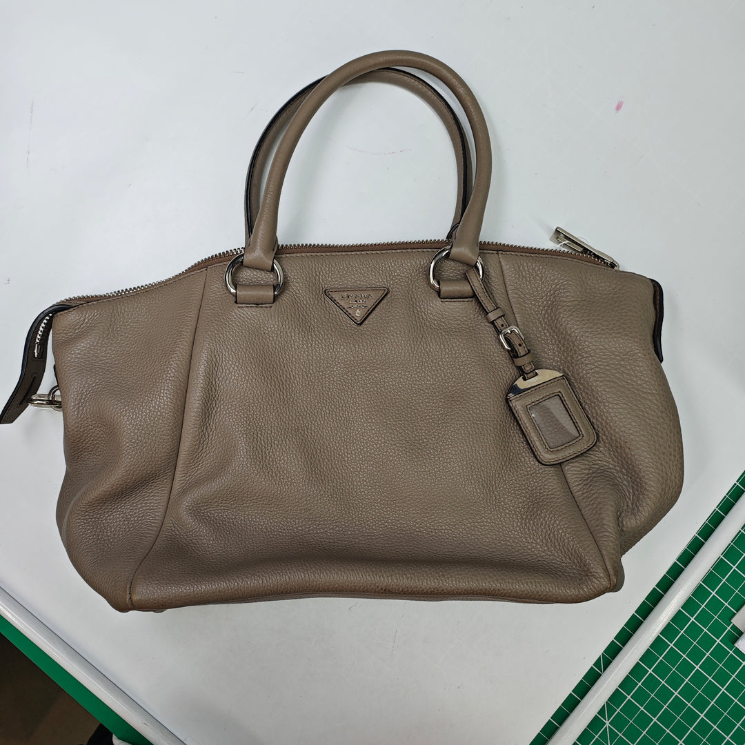 Prada Vitello Daino Double Handle Sac