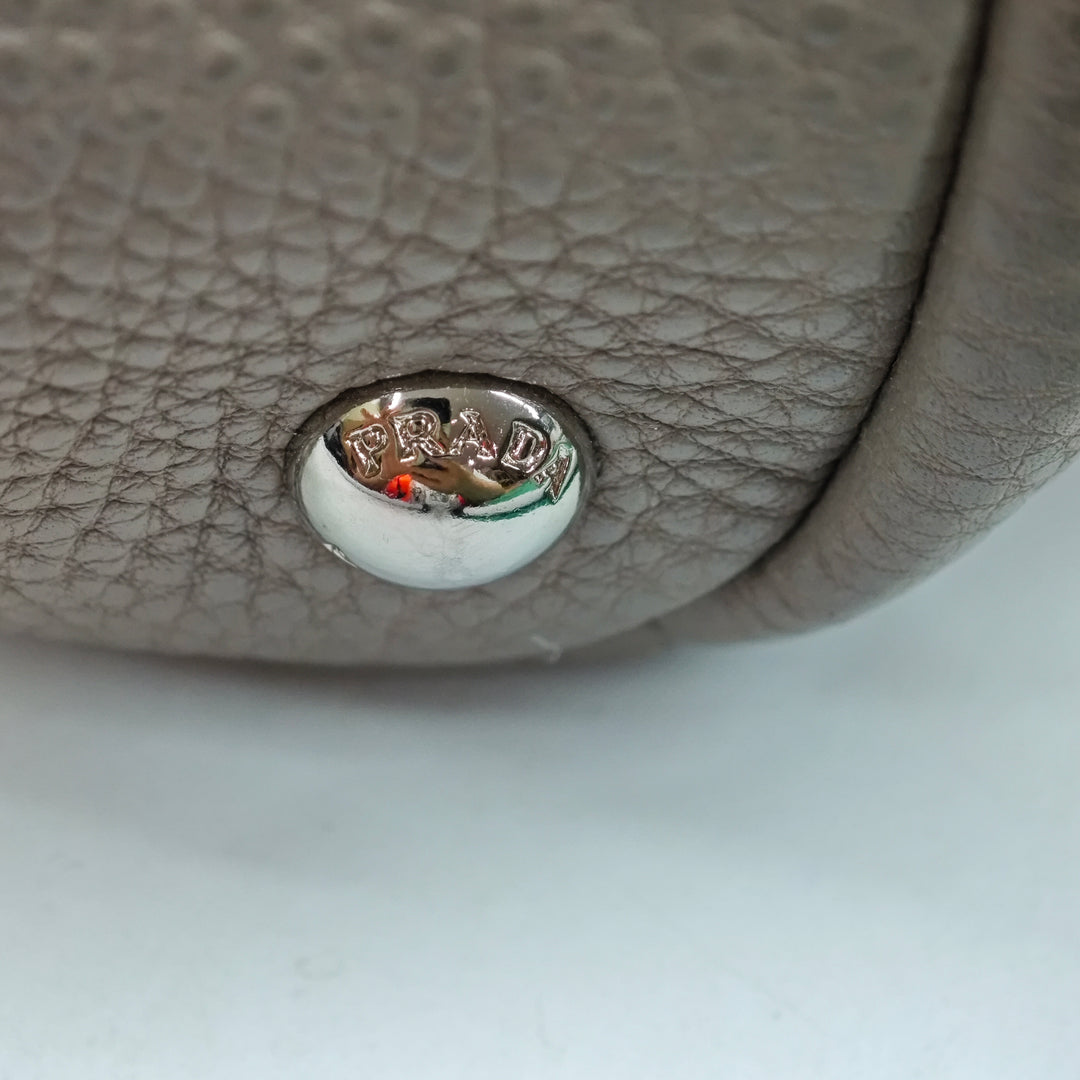 Prada Vitello Daino Double Handle Sac