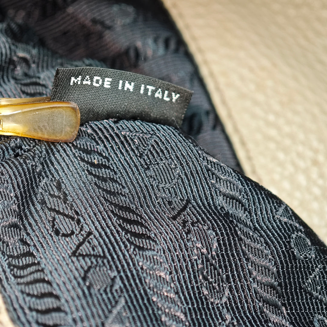 Prada Vitello Daino Double Handle Sac