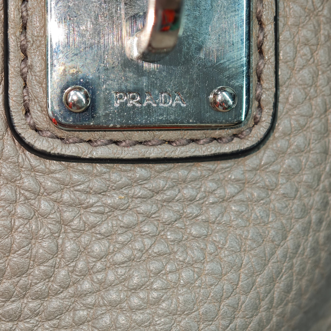 Prada Vitello Daino Double Handle Sac