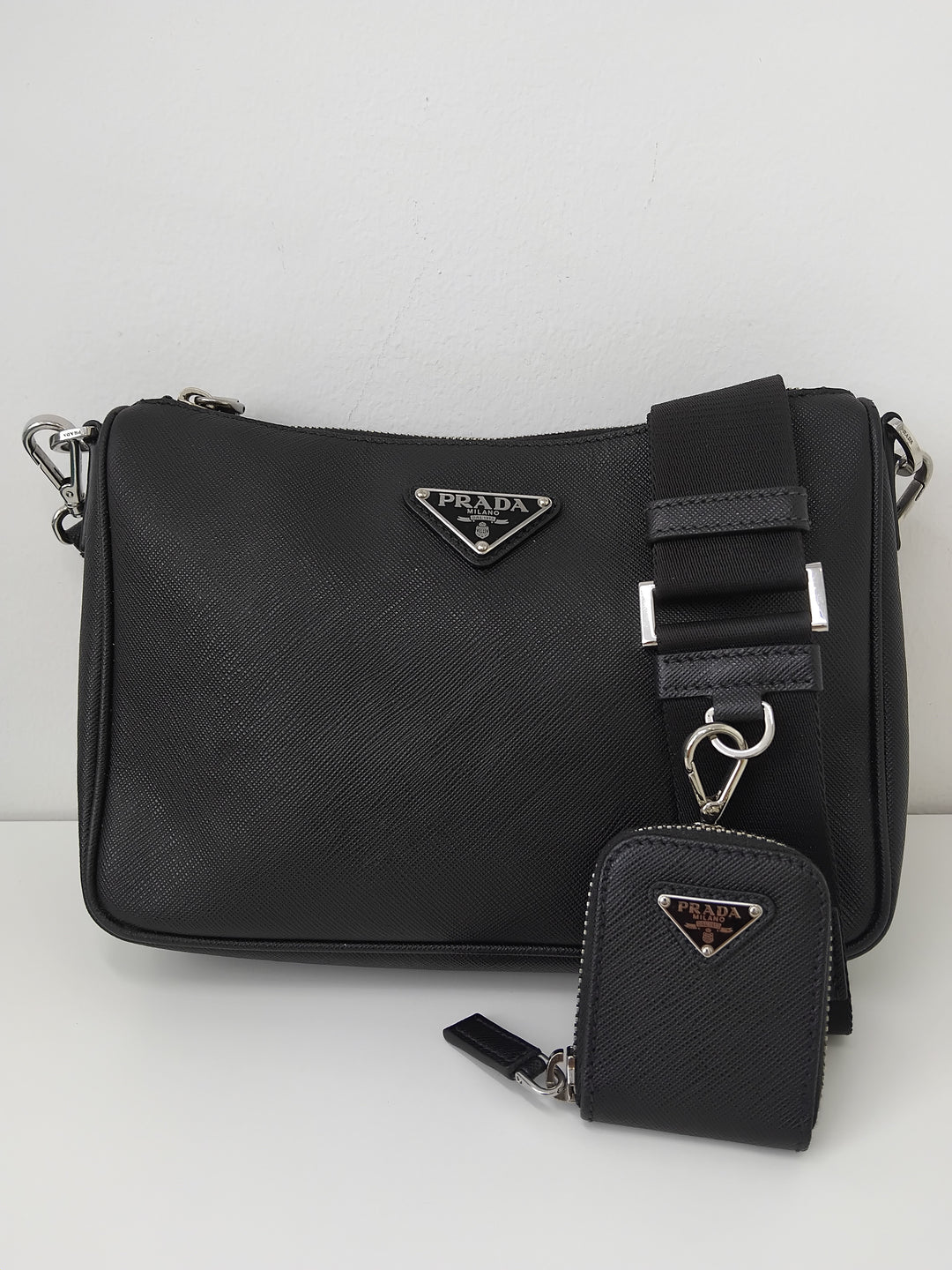 Prada Saffiano Sac porté croisé