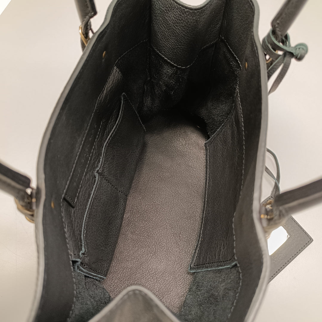 Balenciaga Cuir de veau Papier A6 Cabas