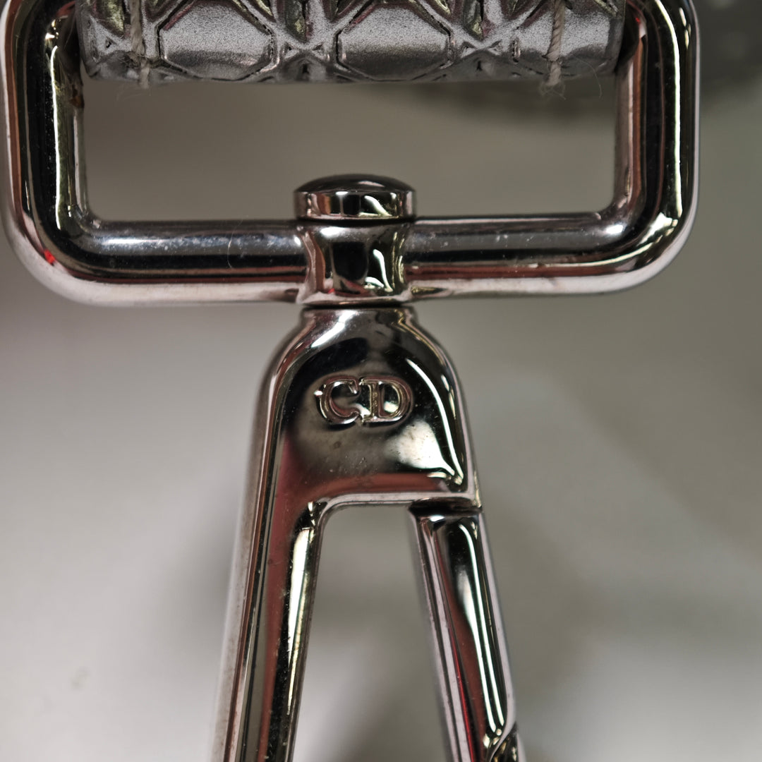 Dior Micro Metallic Cuir verni Microcannage Lady Dior