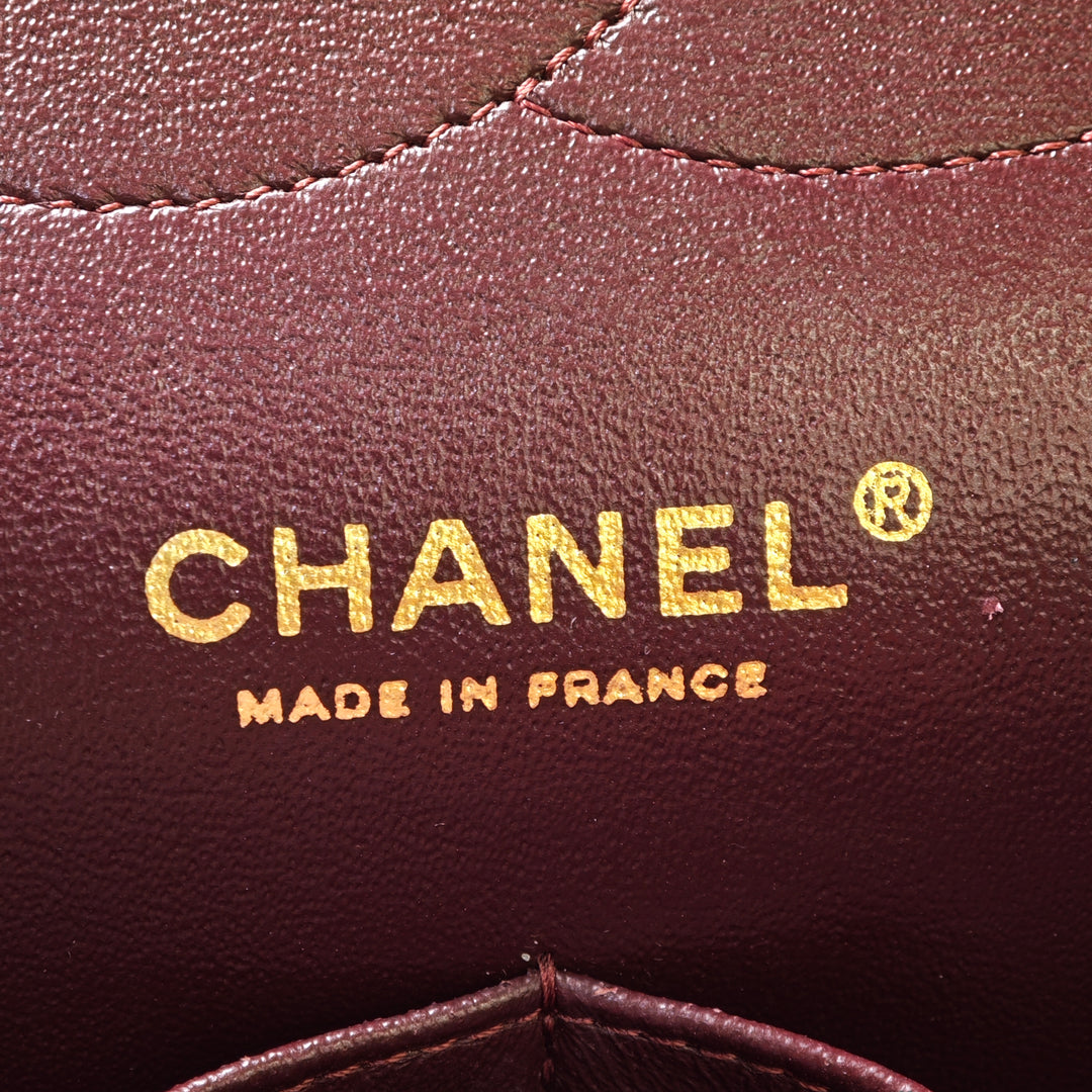 Chanel Jumbo Classic Cuir d’agneau Double rabat