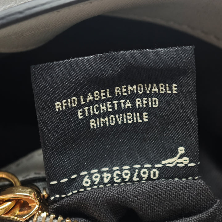 Fendi Cuir Baguette Chain Midi Sac bandoulière