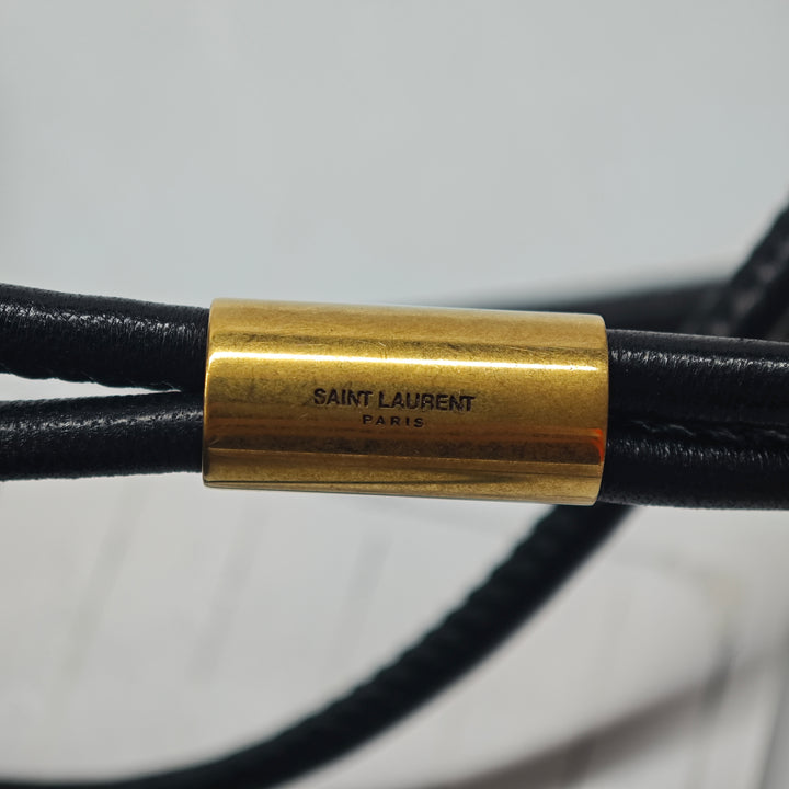 Saint Laurent Matelassé Cuir d'agneau Victoire Sac caméra
