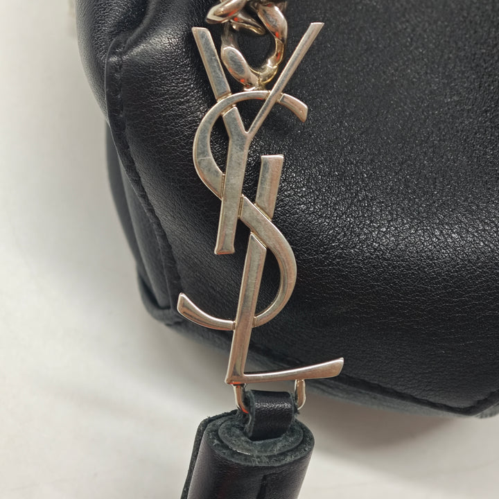 Saint Laurent Mini Cuir Monogram Embellished Bourse Bucket Sac