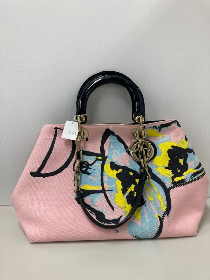 Dior Édition limitée Medium Toile Printed Diorissimo Sac