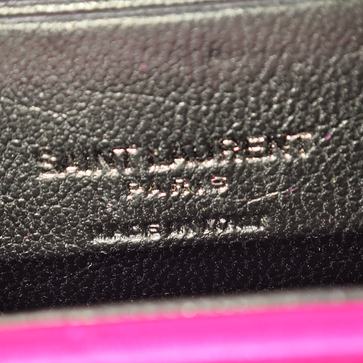 Saint Laurent Mini Soie Smoking Boîte Sac porté croisé
