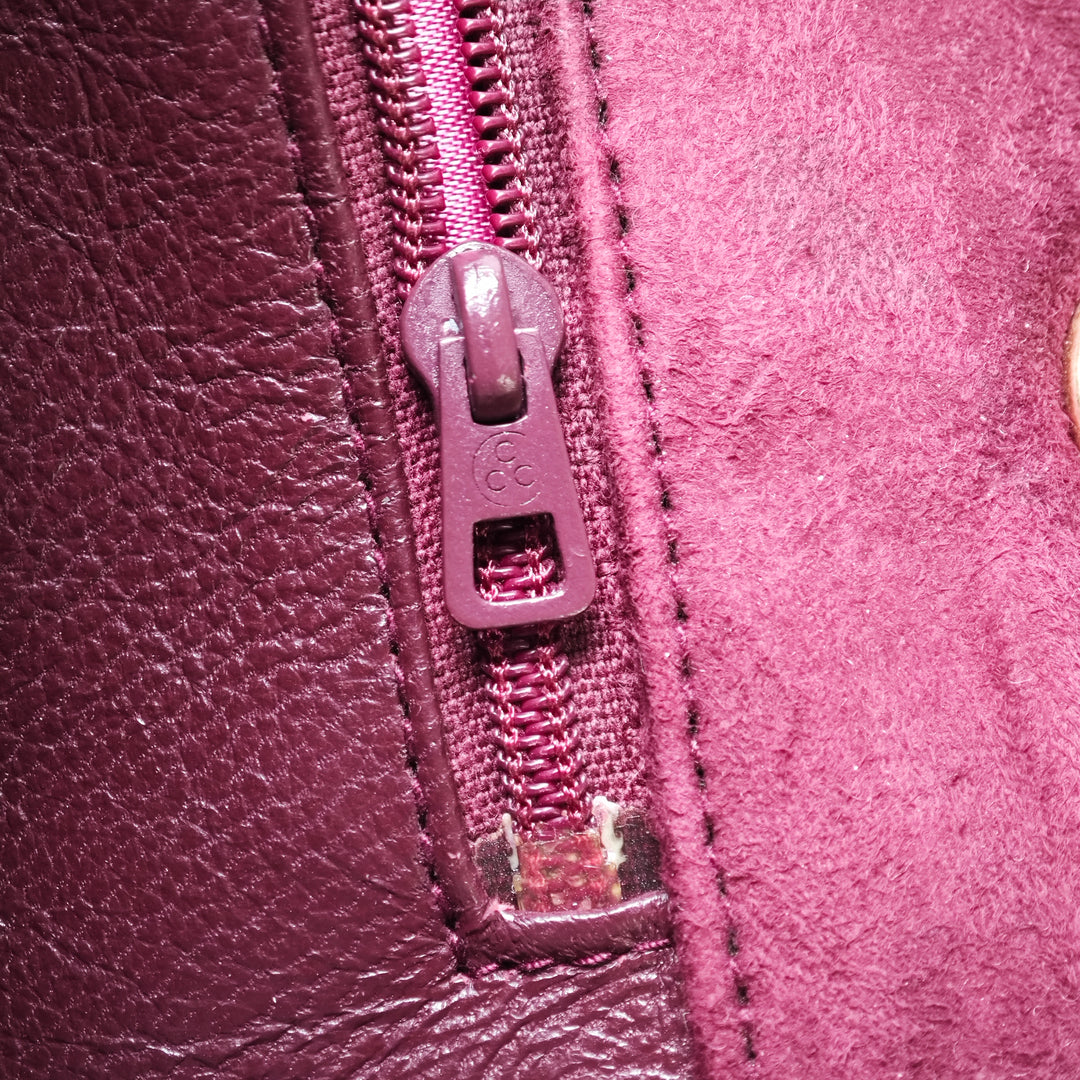 Chanel CC Matelassé Daim Diamond Rabat intégral
