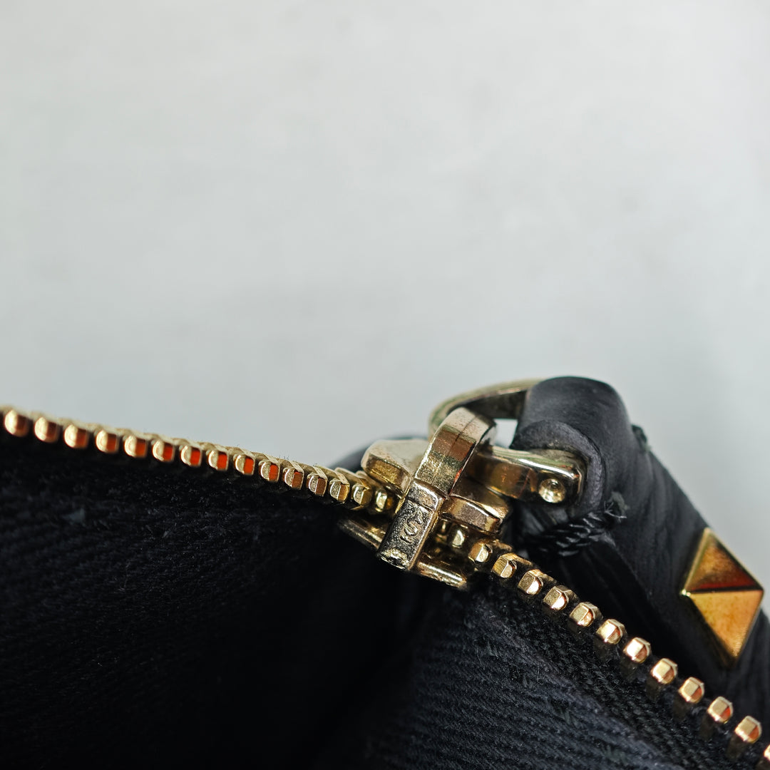 Valentino Large Cuir Rockstud Pochette