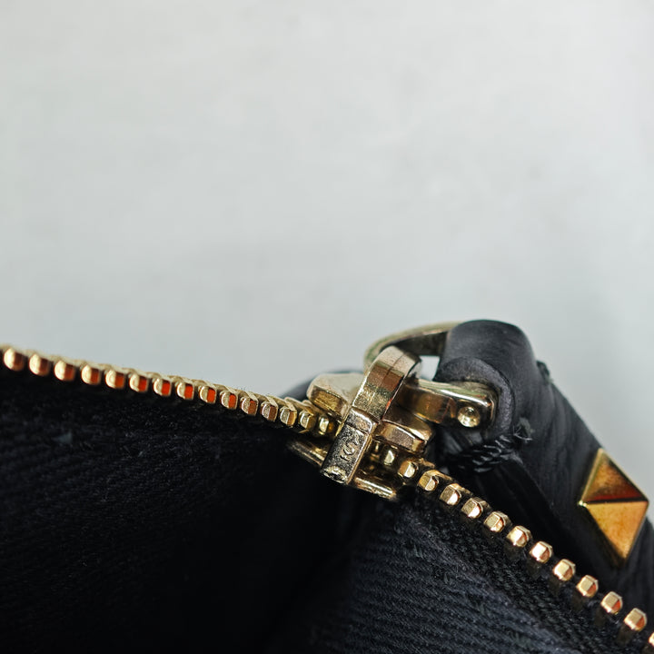 Valentino Large Cuir Rockstud Pochette