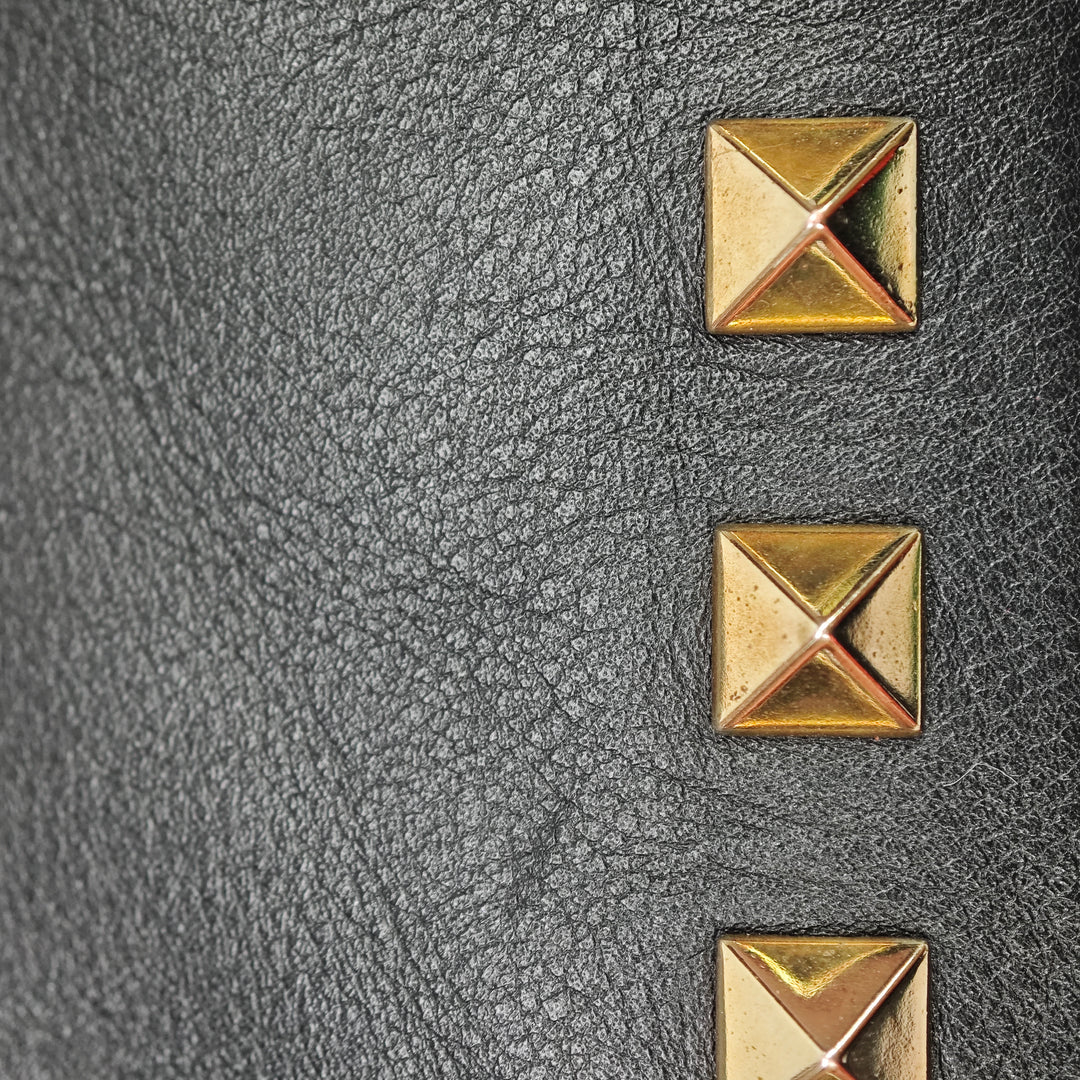 Valentino Large Cuir Rockstud Pochette