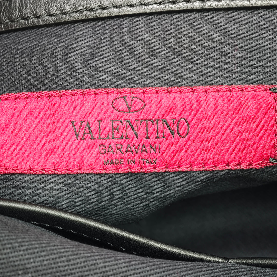 Valentino Large Cuir Rockstud Pochette
