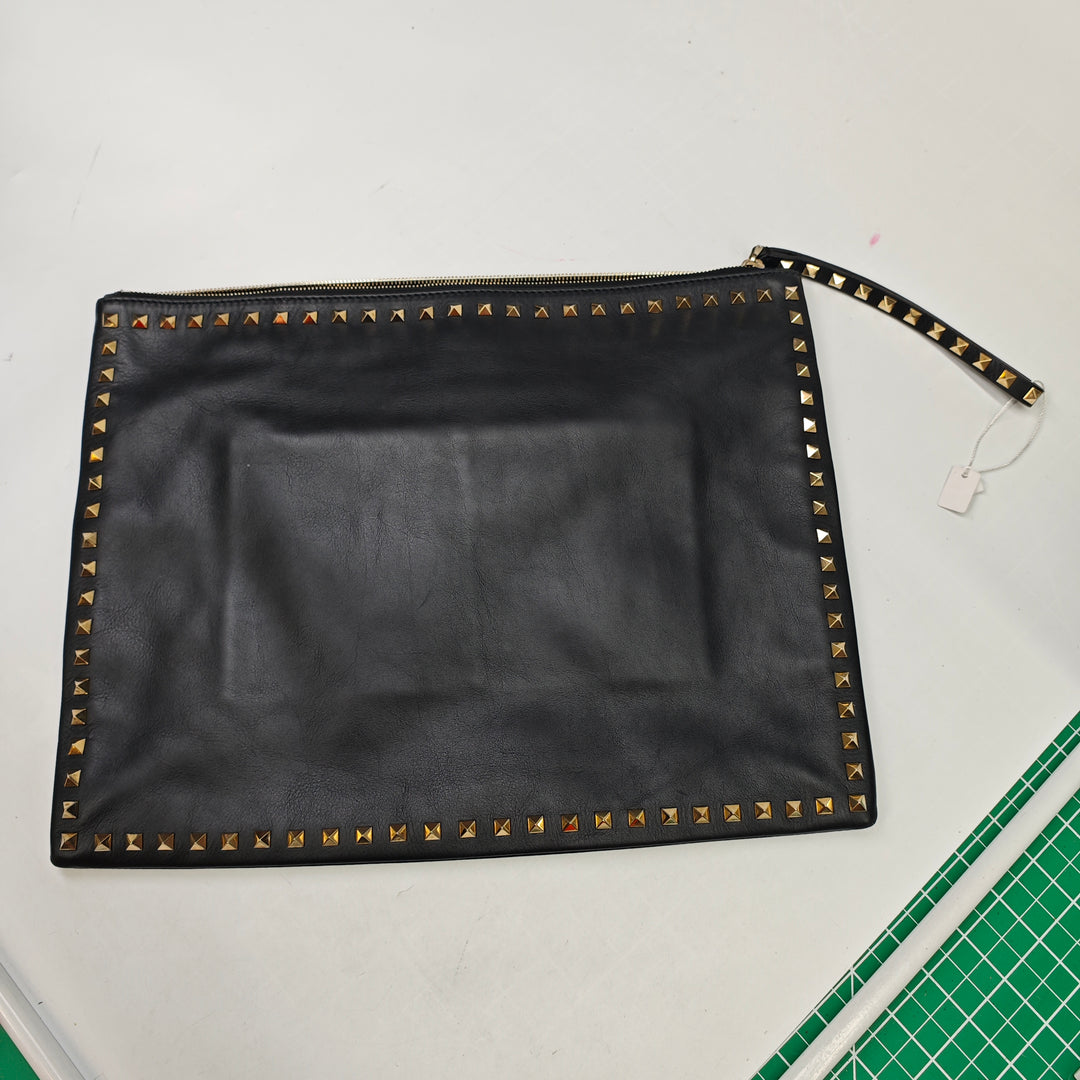 Valentino Large Cuir Rockstud Pochette