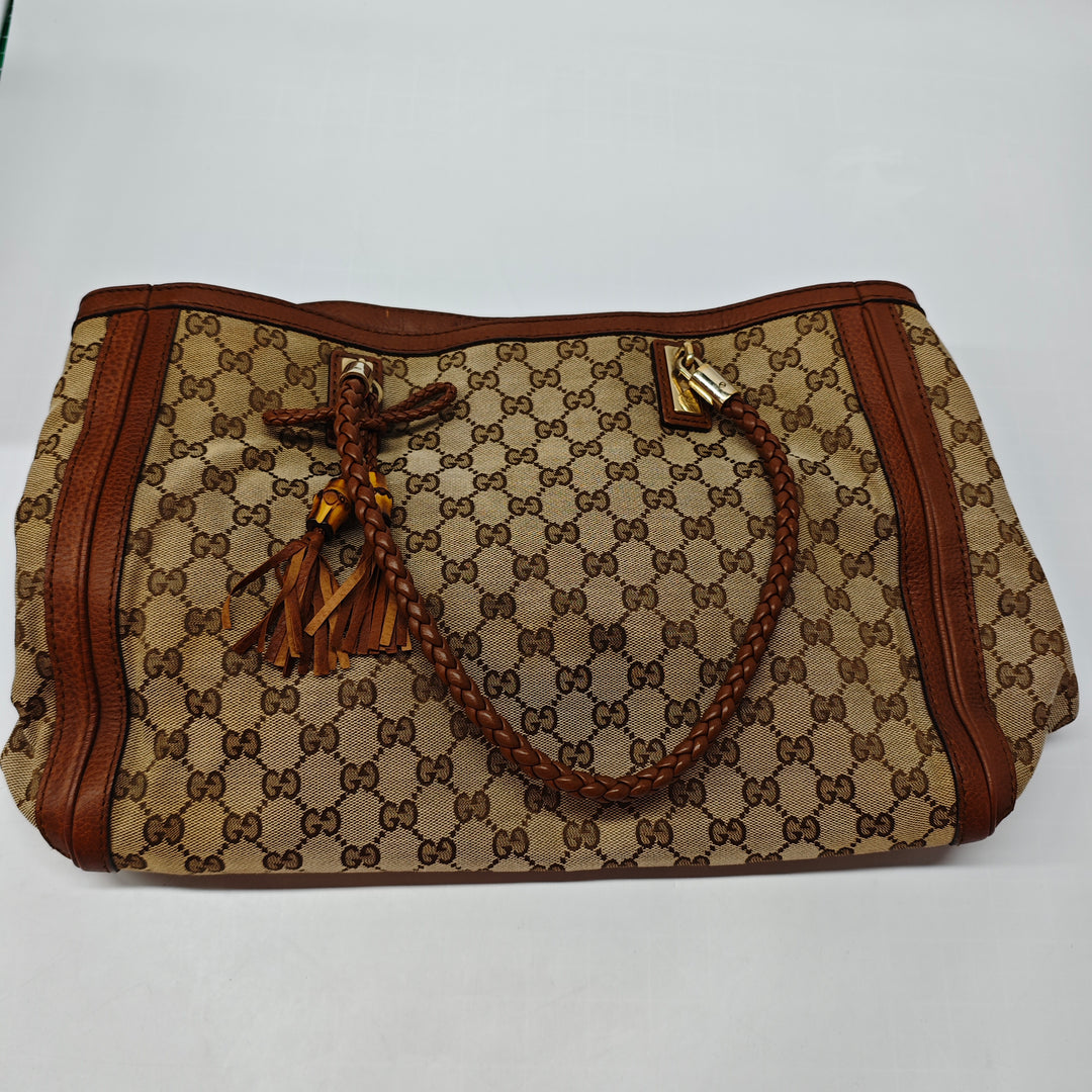 Gucci GG Toile Bella Cabas