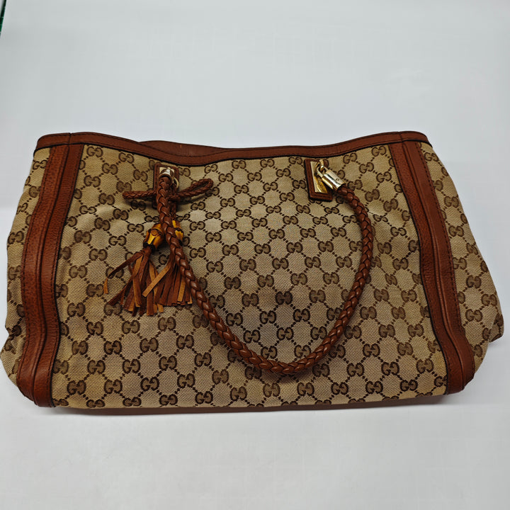 Gucci GG Toile Bella Cabas