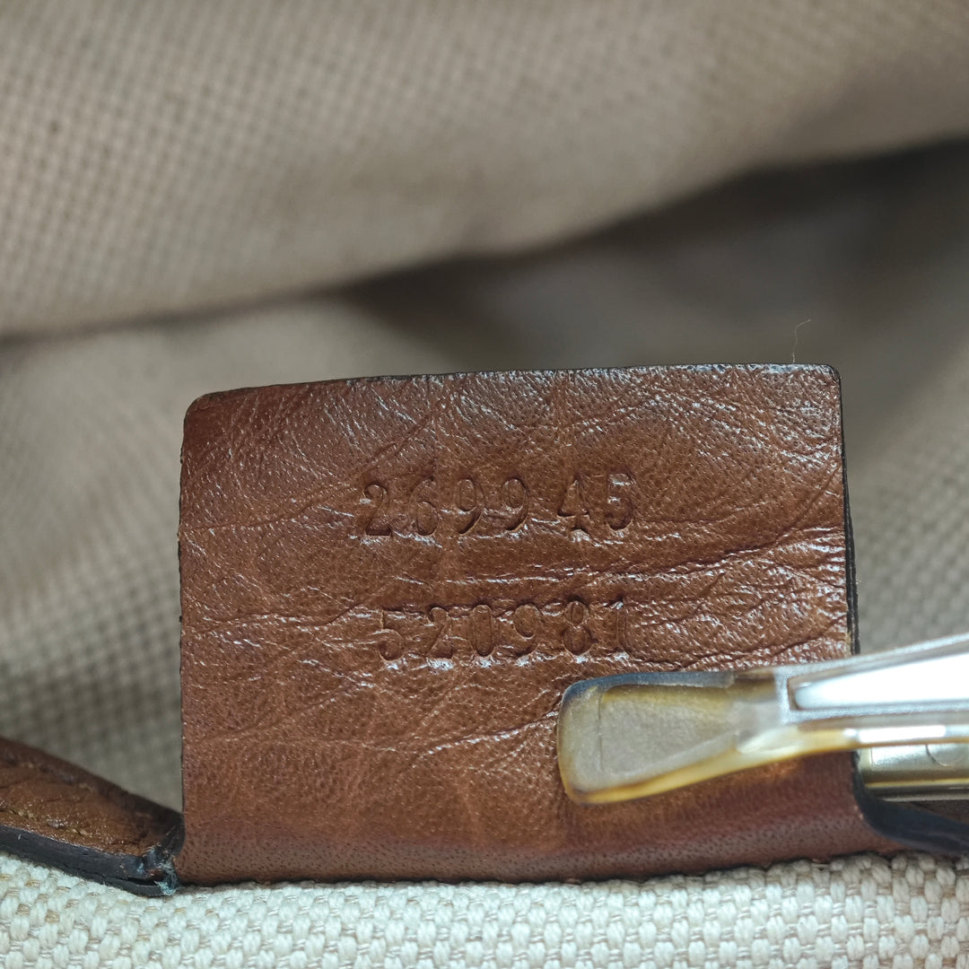 Gucci GG Toile Bella Cabas
