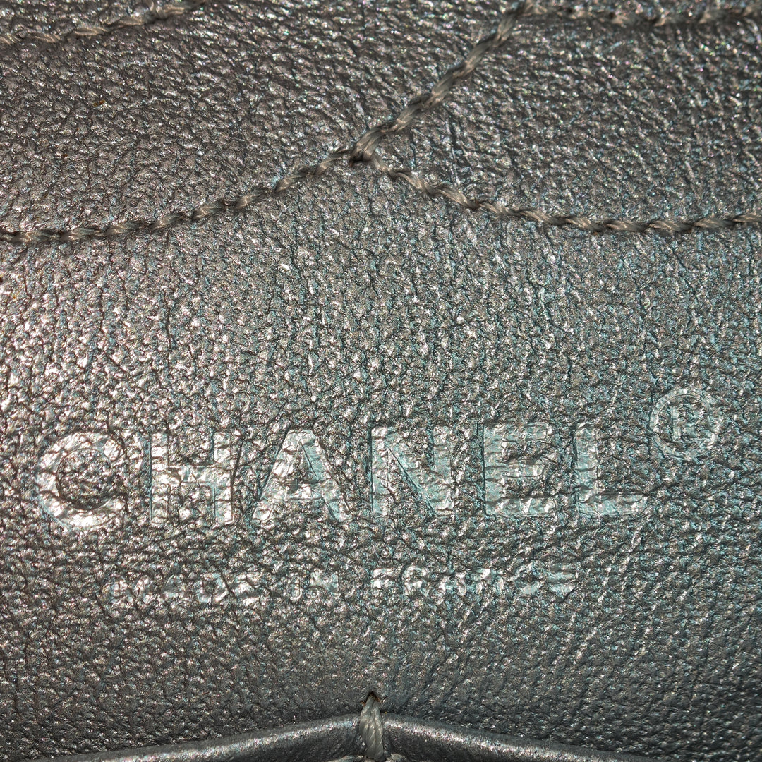 Chanel Matelassé Metallic vieilli Cuir de veau Reissue 2.55 Double rabat 226