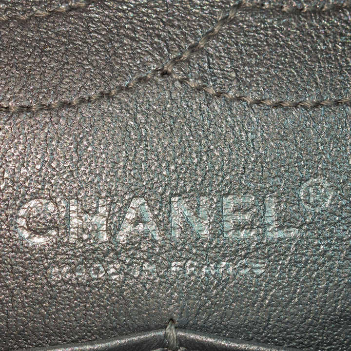 Chanel Matelassé Metallic vieilli Cuir de veau Reissue 2.55 Double rabat 226