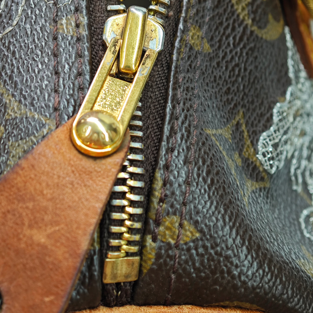Louis Vuitton Monogram Dentelle Speedy 30
