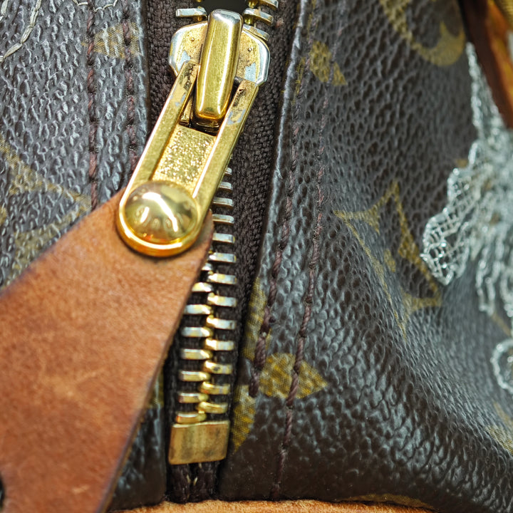 Louis Vuitton Monogram Dentelle Speedy 30