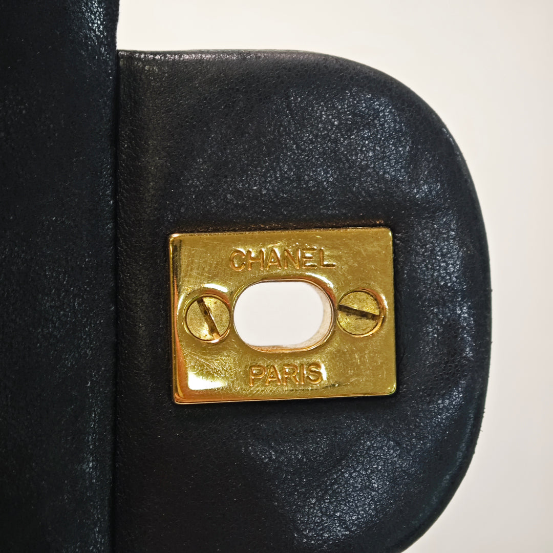Chanel Small Classic Cuir d’agneau Double rabat
