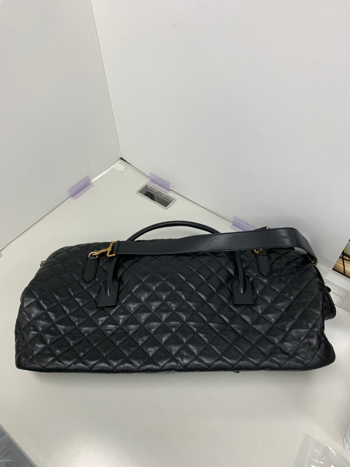 Saint Laurent Matelassé Cuir de veau ES Giant Sac de voyage