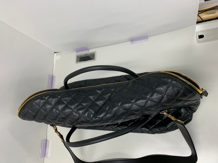 Saint Laurent Matelassé Cuir de veau ES Giant Sac de voyage
