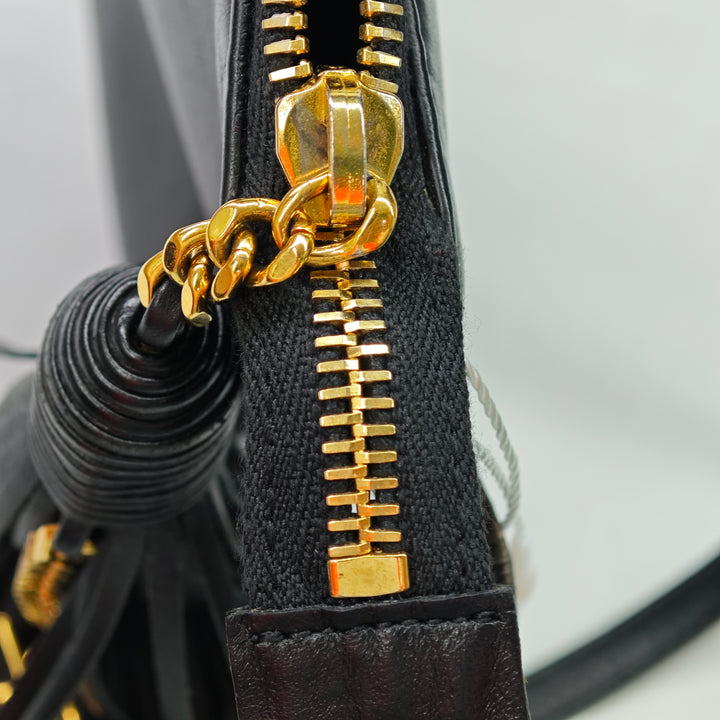 Saint Laurent Teen Cuir de veau Monogram Sac porté croisé