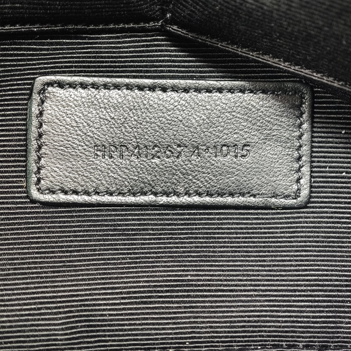 Saint Laurent Teen Cuir de veau Monogram Sac porté croisé