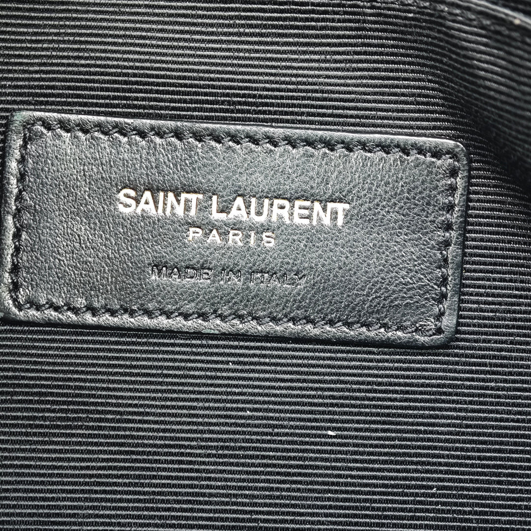 Saint Laurent Teen Cuir de veau Monogram Sac porté croisé