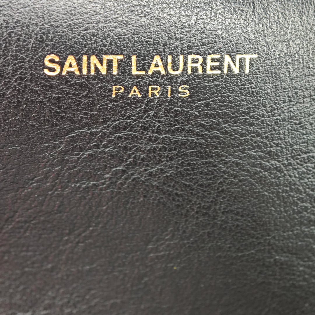 Saint Laurent Teen Cuir de veau Monogram Sac porté croisé