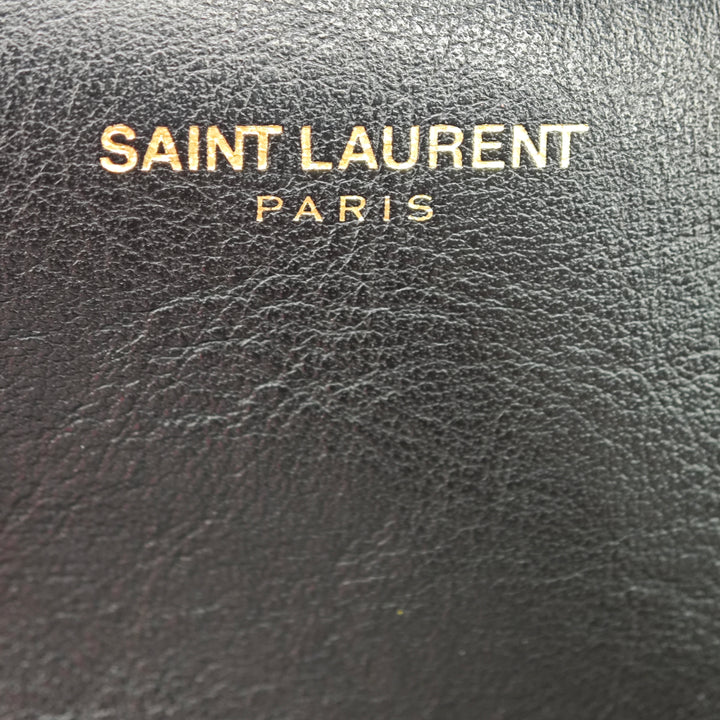 Saint Laurent Teen Cuir de veau Monogram Sac porté croisé