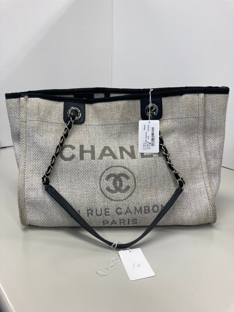 Chanel Small Toile Deauville Cabas