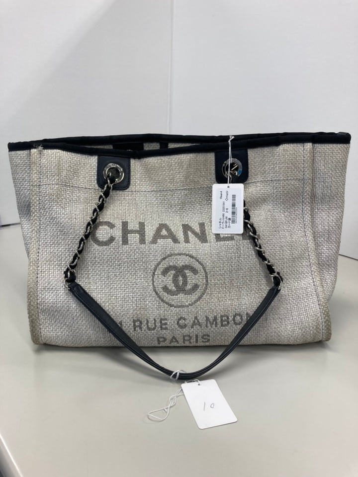 Chanel Small Toile Deauville Cabas