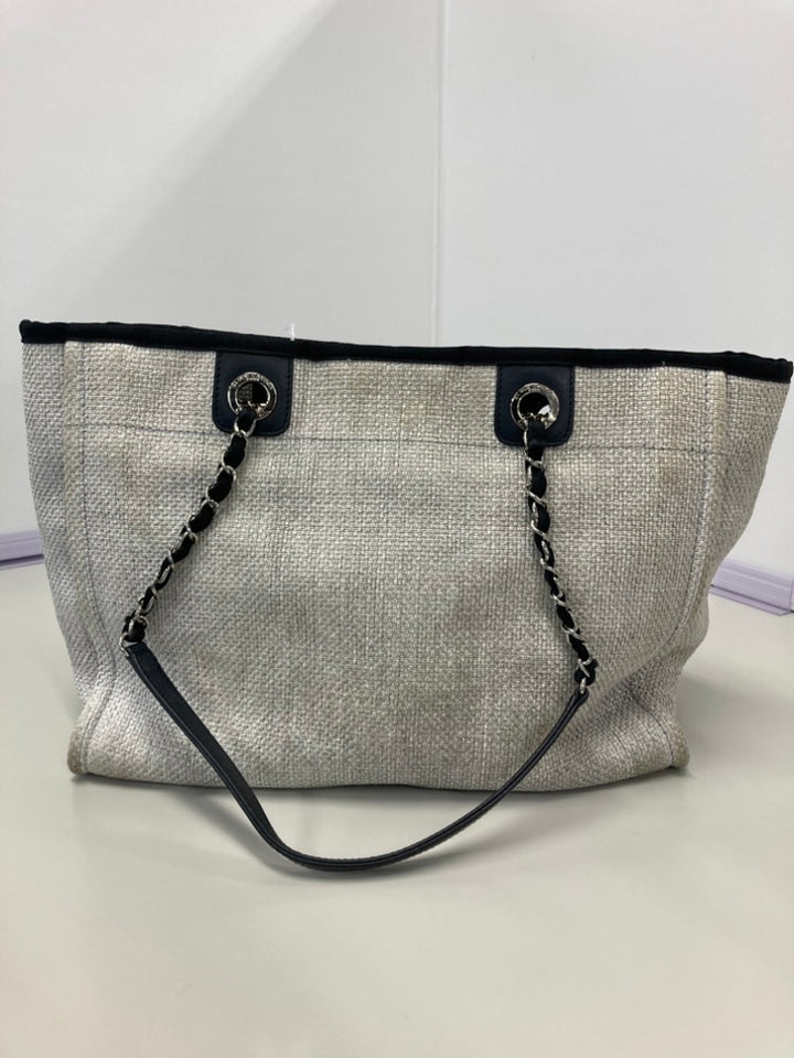 Chanel Small Toile Deauville Cabas