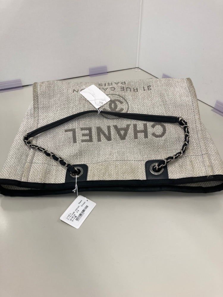 Chanel Small Toile Deauville Cabas