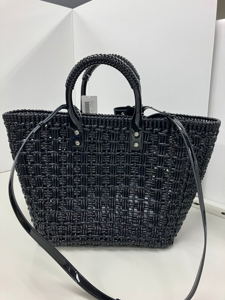 Balenciaga Small Faux Cuir Bistro Basket Sac