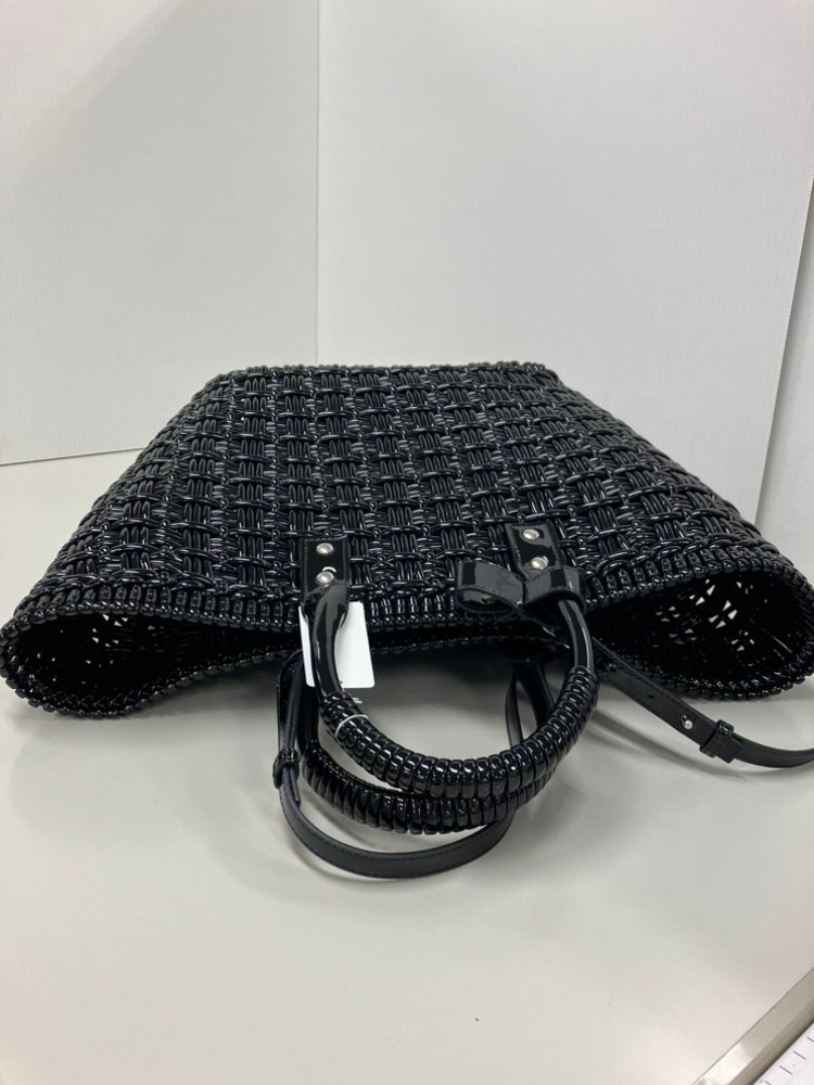 Balenciaga Small Faux Cuir Bistro Basket Sac