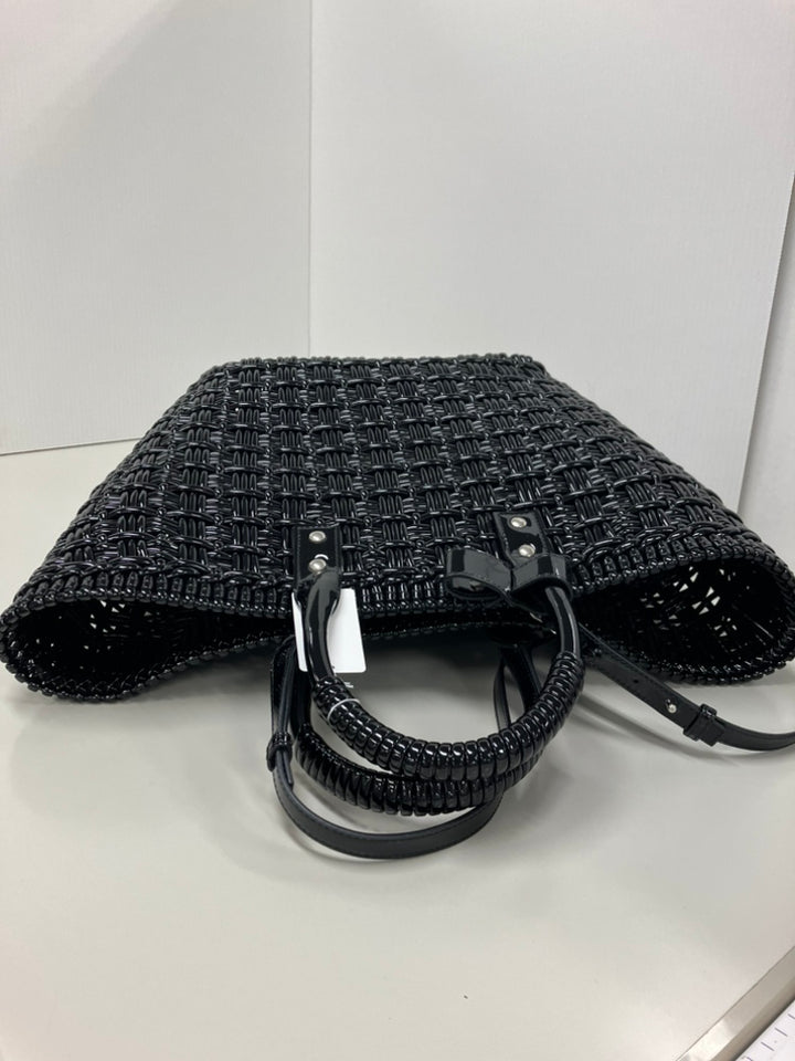 Balenciaga Small Faux Cuir Bistro Basket Sac
