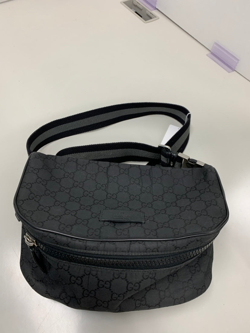 Gucci GG Nylon Web Sac ceinture