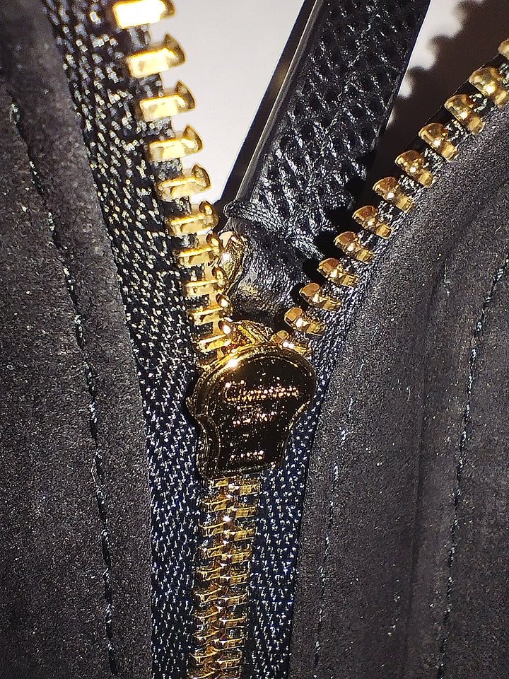 Dior Cuir de veau grainé Caro Double Pochette