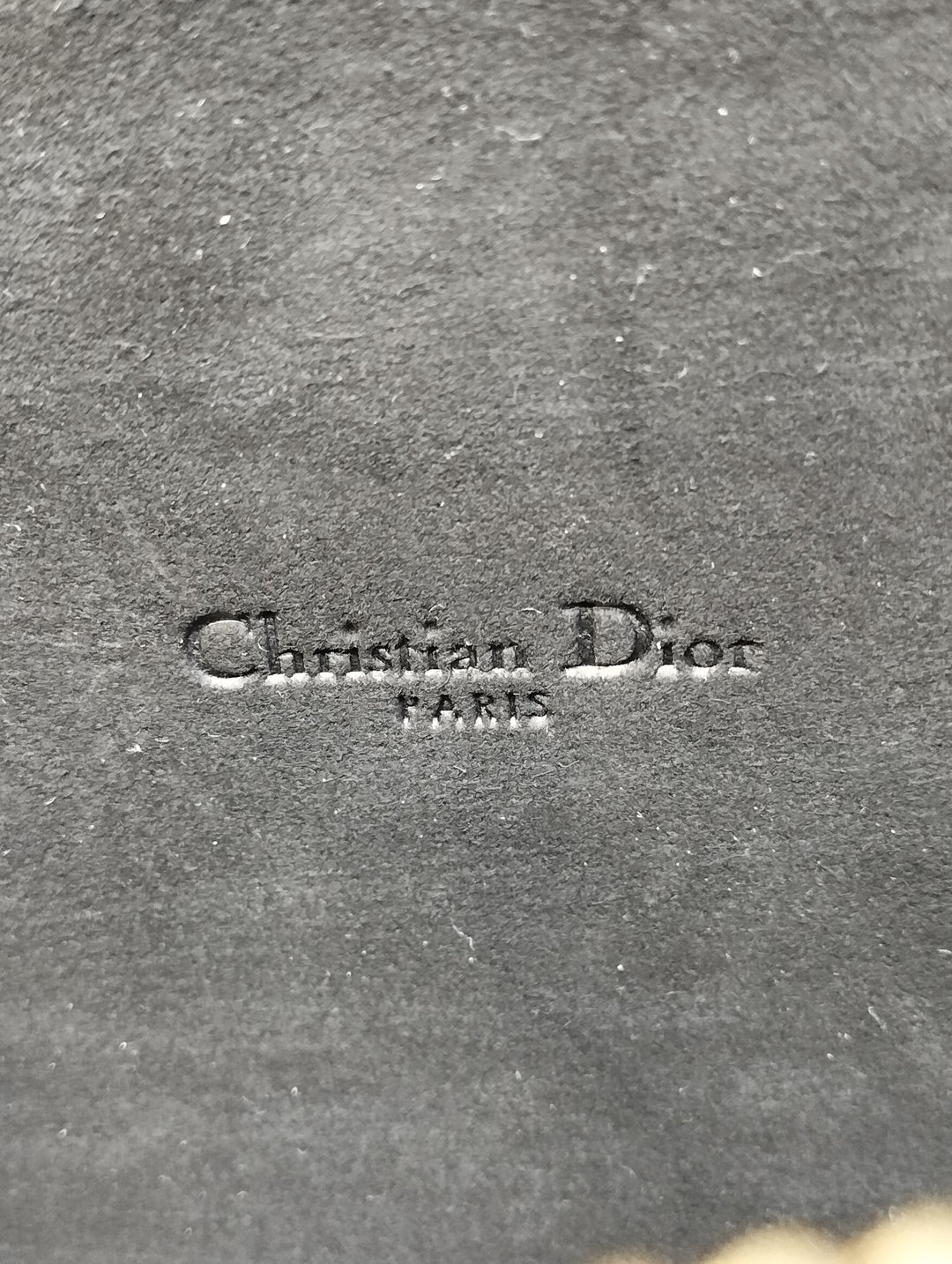 Dior Cuir de veau grainé Caro Double Pochette