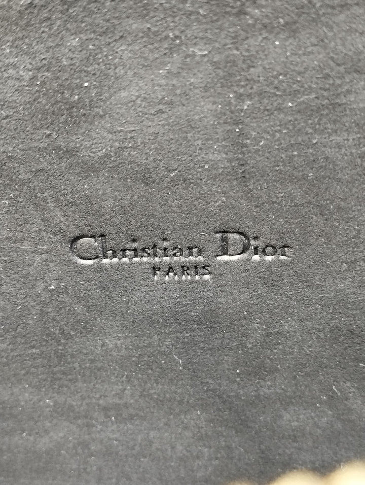 Dior Cuir de veau grainé Caro Double Pochette