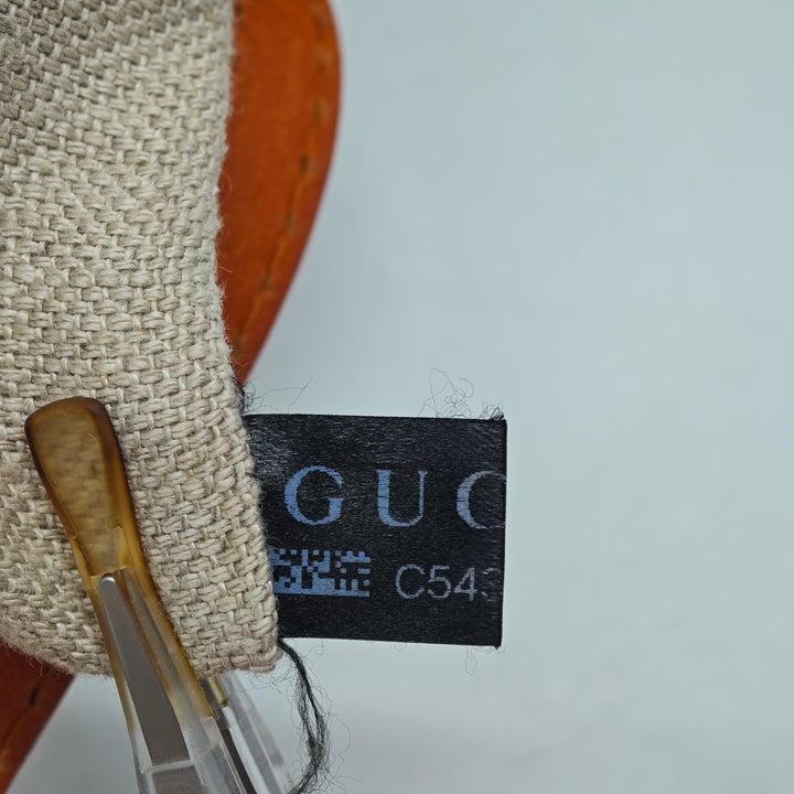 Gucci Medium GG Toile Bamboo Pompon Cabas