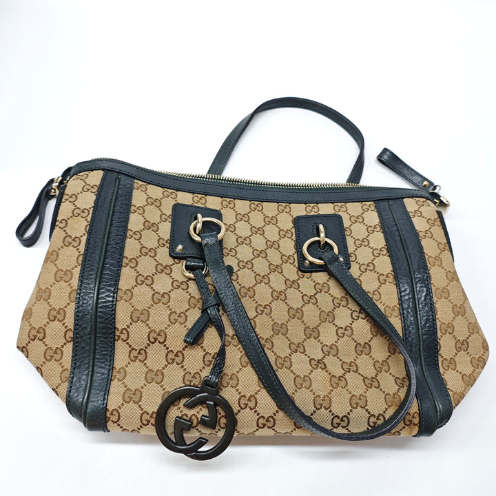 Gucci Medium GG Toile Charm Sac