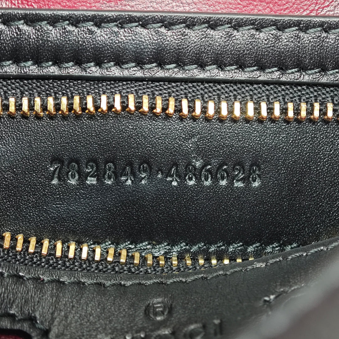 Gucci Small Cuir de veau Web Jackie 1961 Sac porté croisé