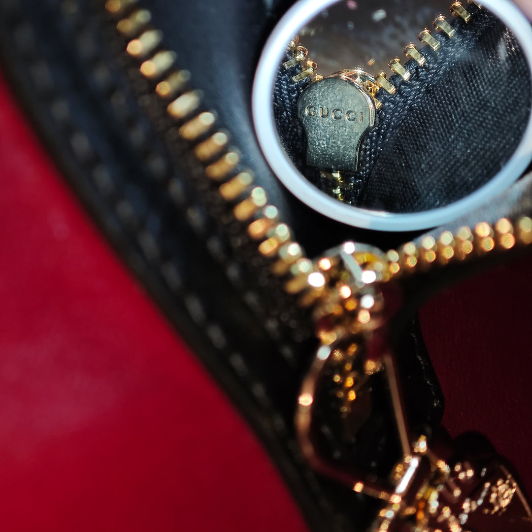 Gucci Small Cuir de veau Web Jackie 1961 Sac porté croisé