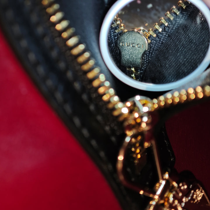 Gucci Small Cuir de veau Web Jackie 1961 Sac porté croisé